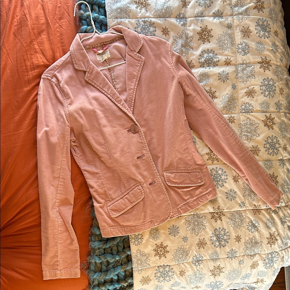 American Eagle Outfitters Blush Pink Blazer